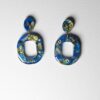 Boucles d'oreilles Divines rectangle
