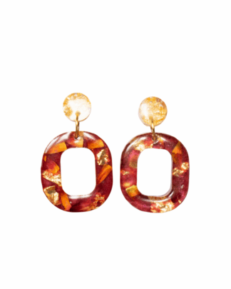 Boucles d'oreilles Divines rondes