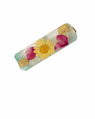 Barrette fleurie