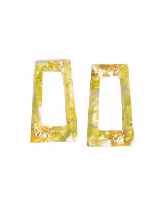 Boucles d'oreilles Pétales Rectangle