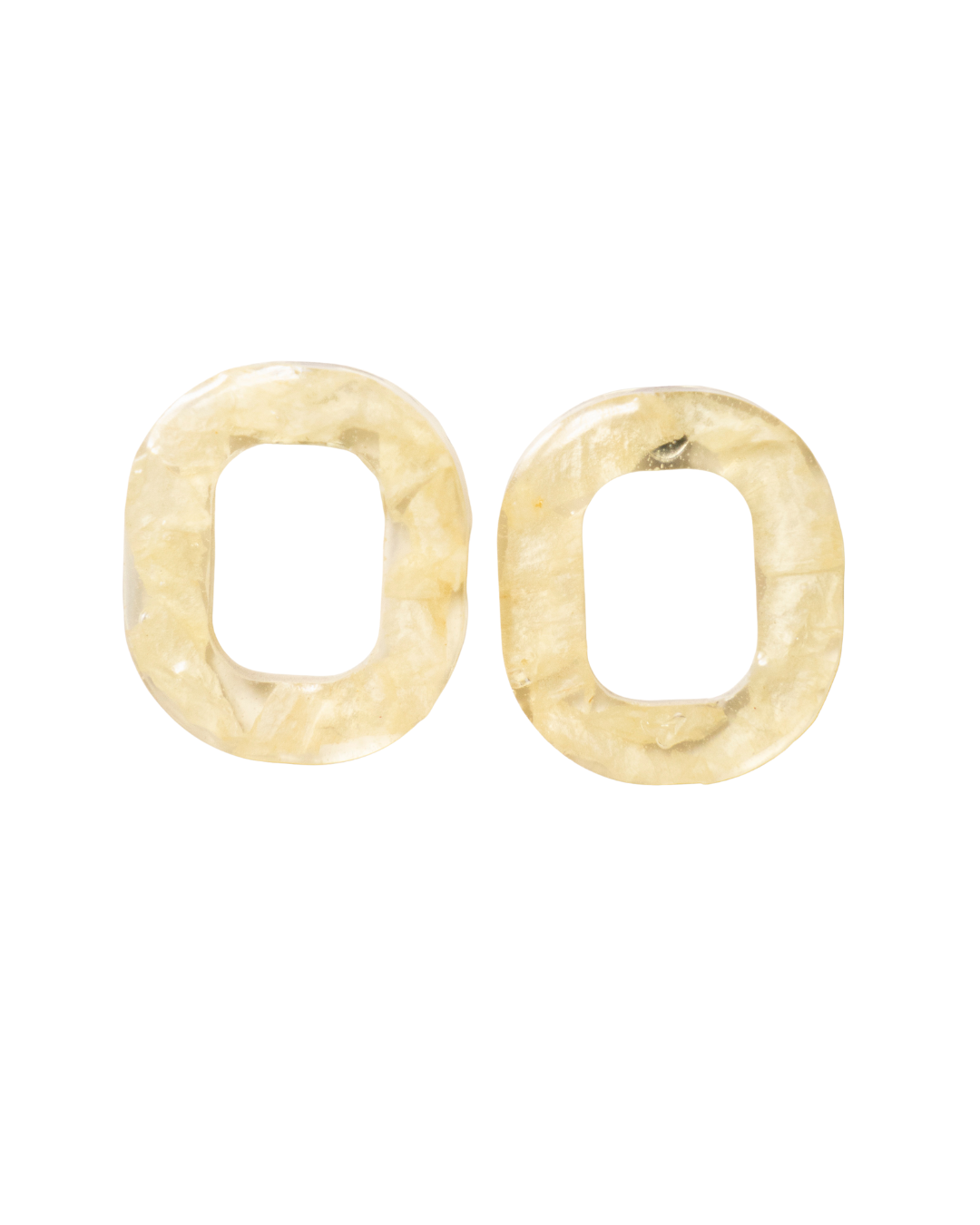 Boucles d'oreilles Pétales Rondes